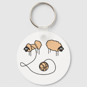 Porte-clés Funny Sheep Keychain