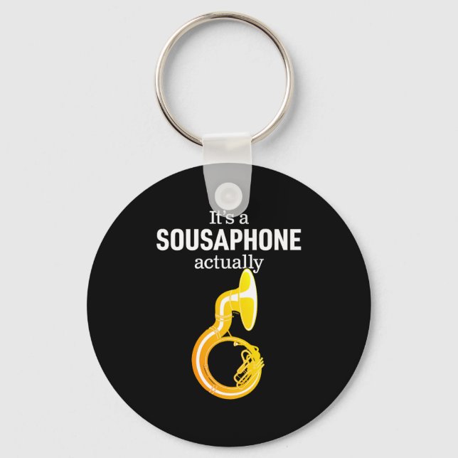 Porte-clés Funny Sousaphone Humor For Proud Sousaphonist Marc (Recto)