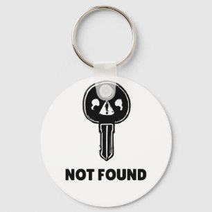 Porte-clés Funny Tech Porte - clé - Conception "404 Key Not F