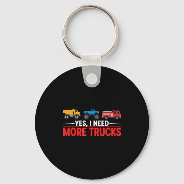 Porte-clés Funny Truck Lover Humor Ckup Enthusiast Diesel Tor (Recto)