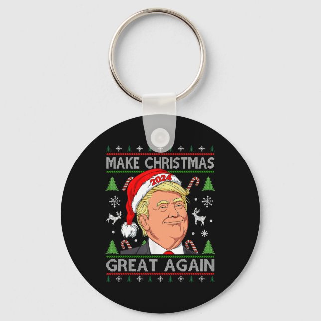 Porte-clés Funny Trump 2024 (Recto)
