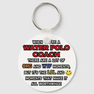 Porte-clés Funny Water Polo Coach ... OMG WTF LOL