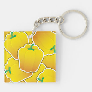 Porte-clés Funy yellow pepper