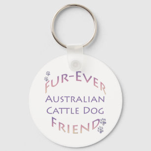 Porte-clés Furever de chien de bétail australien