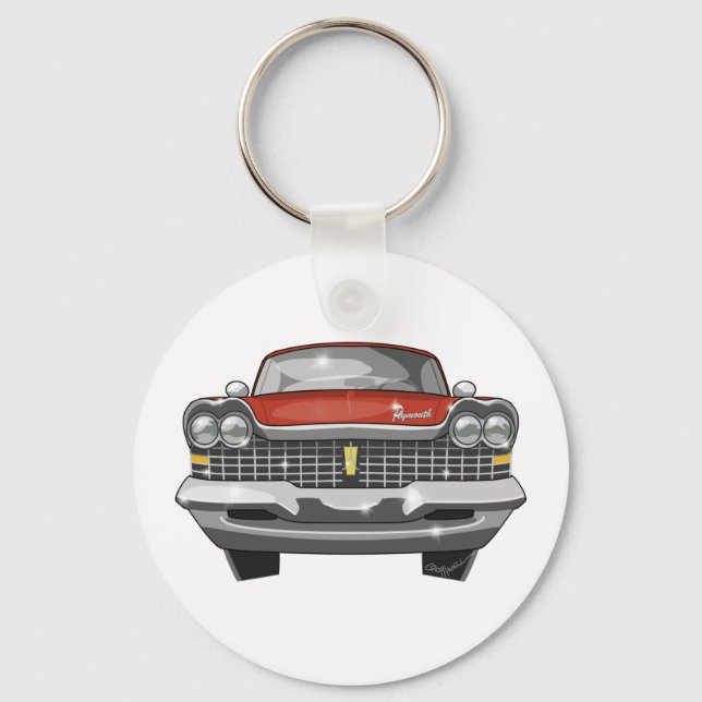 Porte-clés Furie Plymouth 1959 (Recto)