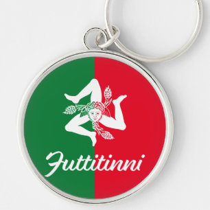 Porte-clés Futtitinni Trinacria Keychain