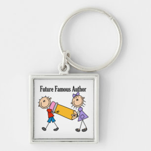 Porte-clés Futur auteur célèbre