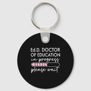 Porte-clés Futur docteur en éducation en cours edd
