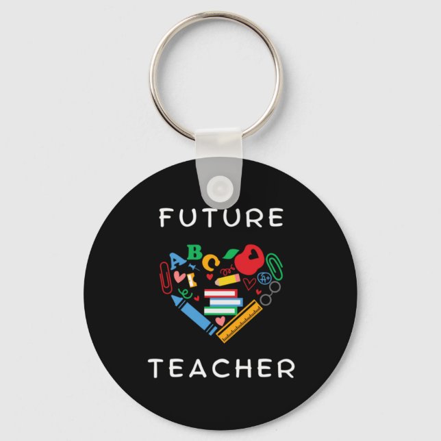 Porte-clés Futur enseignant (Recto)