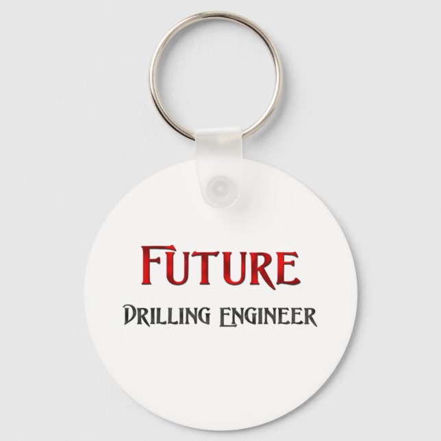 Porte-clés Futur ingénieur de forage (Recto)