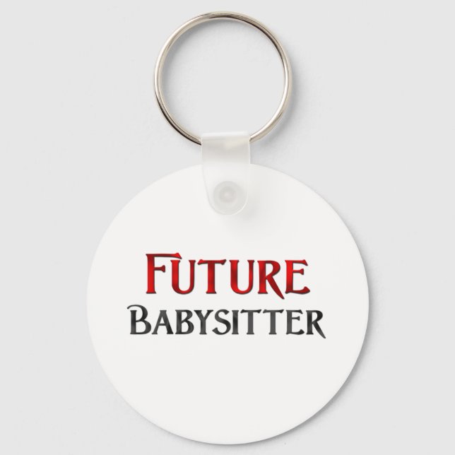 Porte-clés Future Babysitter (Recto)