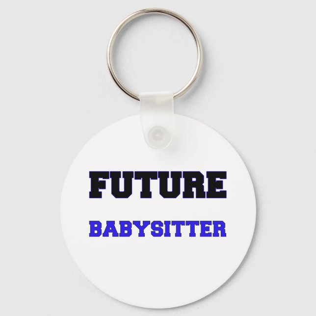 Porte-clés Future Babysitter (Recto)