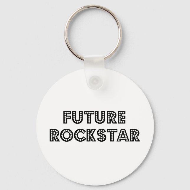Porte-clés Future Rock Star (Recto)