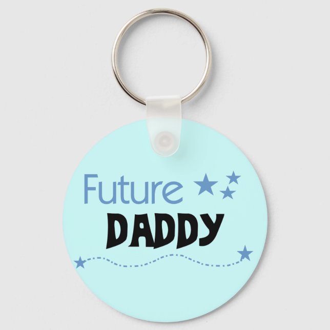 Porte-clés Futurs T-shirts et cadeaux Daddy (Recto)