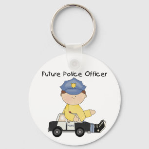 Porte-clés Futurs T-shirts et cadeaux de policier
