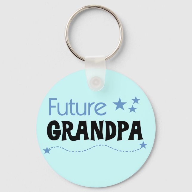Porte-clés Futurs tee-shirts et cadeaux grand-pa (Recto)