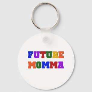 Porte-clés Futurs tee-shirts et cadeaux Momma