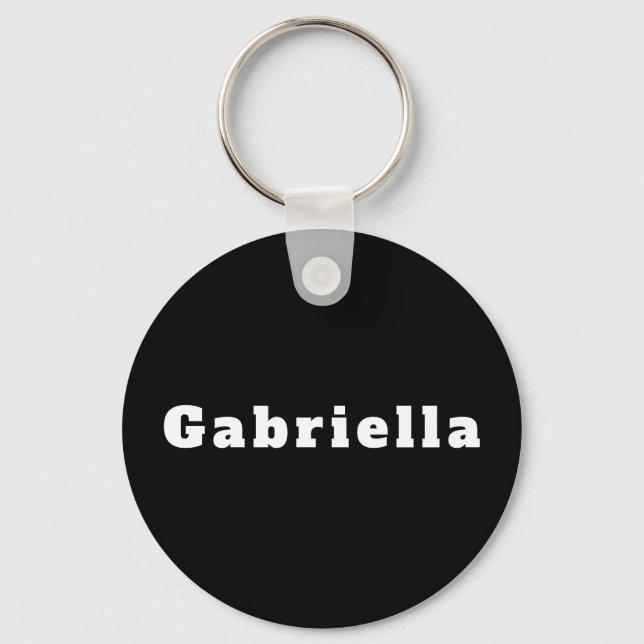 Porte-clés Gabriella (Recto)