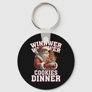Porte-clés Gagnant Cookies Dîner Père Noël Funny Trump Chr