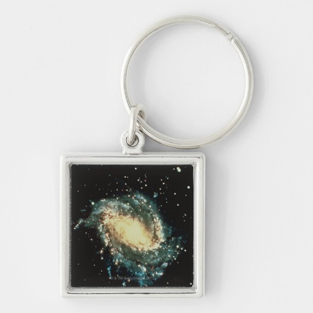 Porte-clés Galaxie en spirale 2 (Devant)