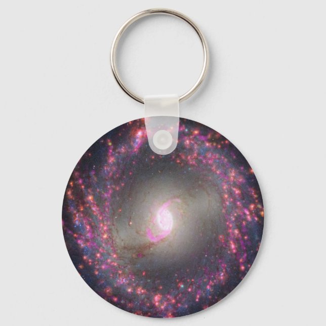 Porte-clés Galaxie Spirale Ngc 3351. (Recto)