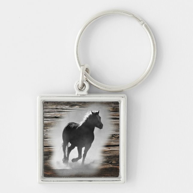Porte-clés Galloping de Wild Horse (Devant)