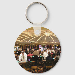 Porte-clés Gambling Roulette Casino Jeux d'argent Vegas