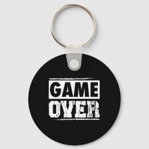 Porte-clés Game over Vintage Video Games Arcade