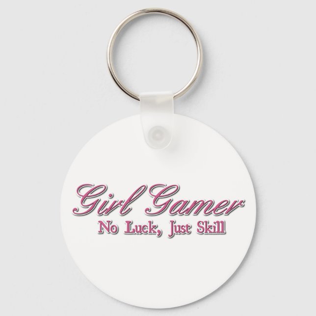 Porte-clés Gamer fille (Recto)