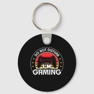 Porte-clés Gamer Gift Je Joue Ne Disturbe Pas