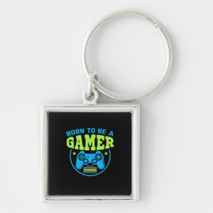 Porte-clés Gamer Gift   Né Pour Être Un Joueur