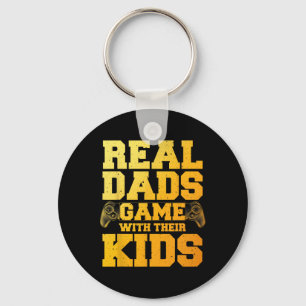Porte-clés Gamer Papa Art Pour Jouer Papa Papa Papa Daddy Hom