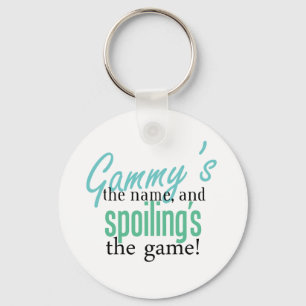 Porte-clés Gammy&apos ; s le nom, et Spoiling&apos ; s le Gam