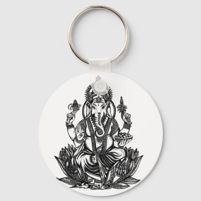Porte-clés Ganesh (Recto)