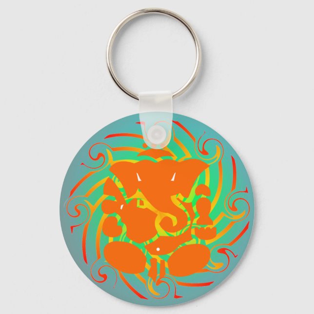 Porte-clés Ganesh keychain (Recto)