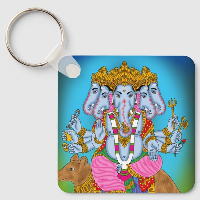 Porte-clés Ganesha (Recto)