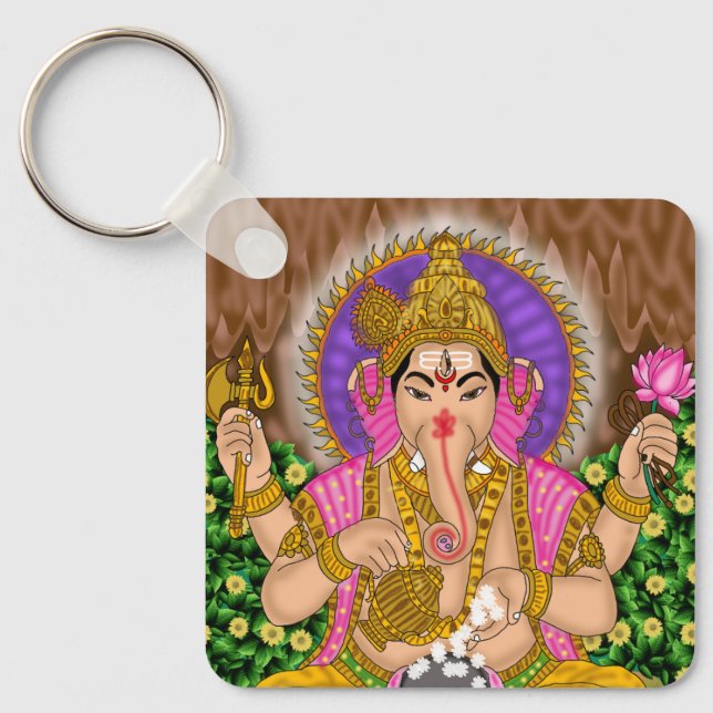 Porte-clés Ganesha (Recto)