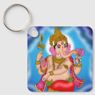 Porte-clés Ganesha dansant