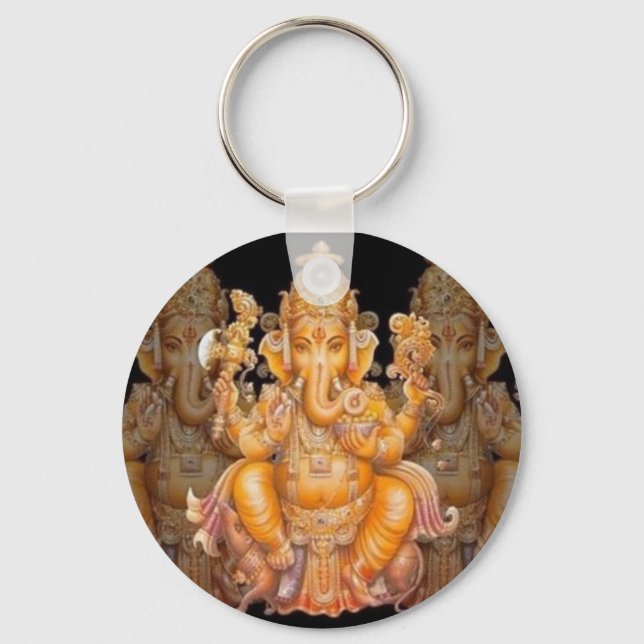 Porte-clés Ganesha - Destruidor de Obstáculos (Recto)