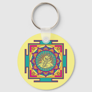 Porte-clés Ganesha Mandala