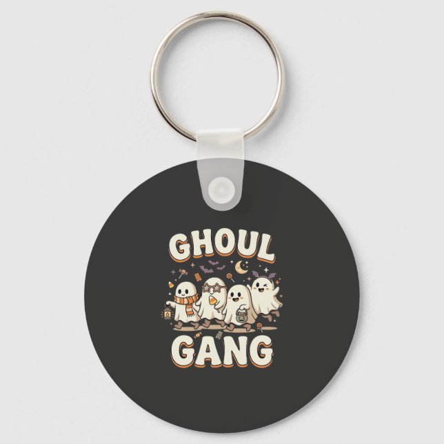 Porte-clés Gang des goules d'Halloween (Recto)