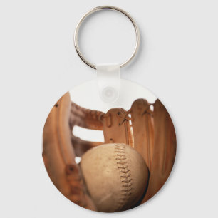 Porte-clés Gant et boule de base-ball