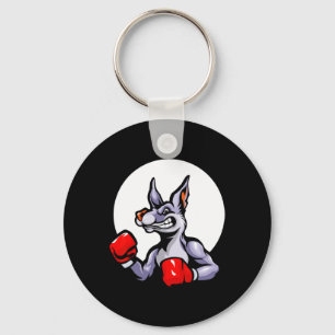 Porte-clés Gants de boxe Kangaroo Kickboxing Combat Sport Mma