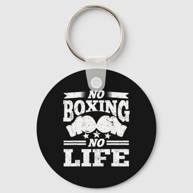 Porte-clés Gants de boxe No Boxing No Life Gants de boxe  (Recto)