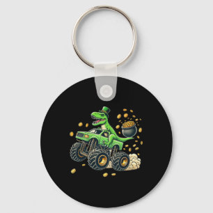 Porte-clés Garçon Monster Truck T-rex St Patricks Day Dinosau