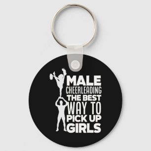 Porte-clés Garçons cheerleading masculin cheerleader masculin