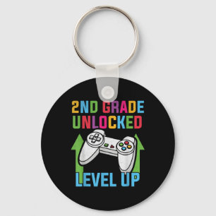 Porte-clés Garçons de 2e année débloqués Level Up Joueur de j