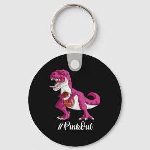 Porte-clés Garçons de football dinosaure