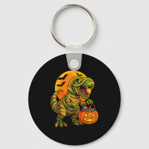 Porte-clés Garçons Halloween Dinosaure Momie T Rex Y Citrouil