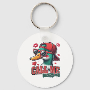Porte-clés Garçons Valentines Appelez-Moi Chasse De Canard Ki